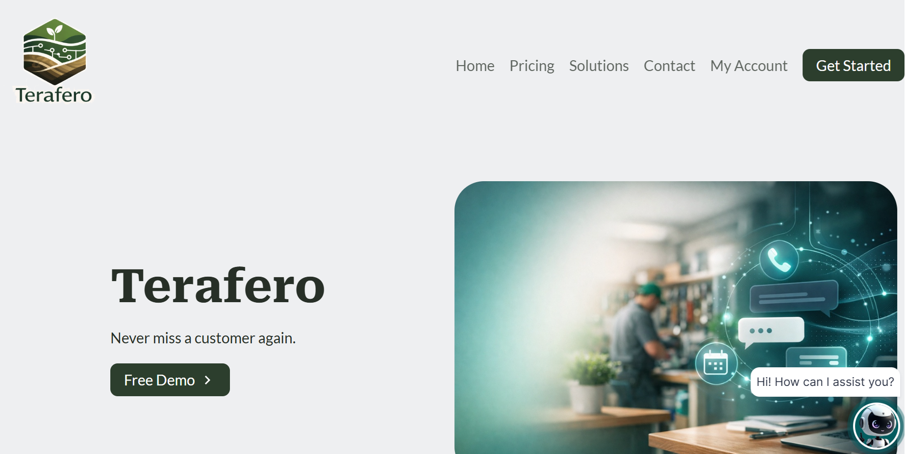 Screenshot of Terafero